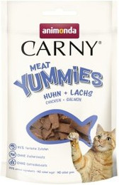 Produktbild von animonda Carny Meat Yummies Huhn mit Lachs 10x50 g