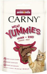 Produktbild von animonda Carny Meat Yummies Huhn mit Rind 10x50 g