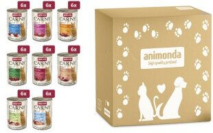 Produktbild von animonda Carny Nassfutter Katze Adult - 8 x 2400 g
