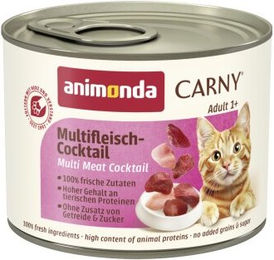 animonda Carny Nassfutter Katze Adult Multifleisch Cocktail - 12 x 200 g – Bild 1 von 3