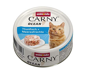 Produktbild von animonda Carny Ocean Katzenfutter Thunfisch & Meeresfrüchte - 12 x 80 g