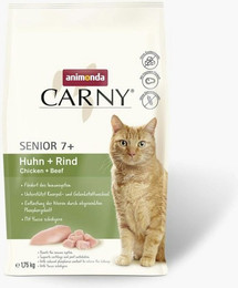 Produktbild von animonda Carny Senior 4 x 1,75kg Huhn & Rind Katzentrockenfutter-Sparpaket