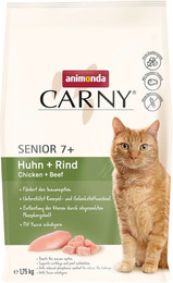 Produktbild von animonda Carny Senior Huhn und Rind Nassfutter Katze - 1,75 kg