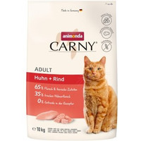 Produktbild von animonda Carny Trockenfutter Katze Adult Huhn und Rind - 2 x 10 kg
