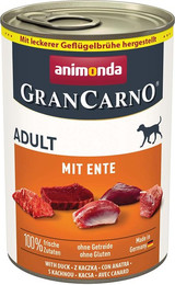 Produktbild von animonda GranCarno Adult mit Ente 24x400g