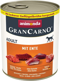 Produktbild von animonda GranCarno Adult mit Ente 6x800g