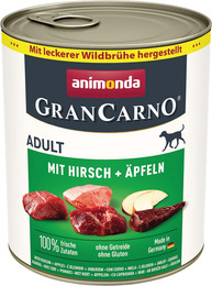 Produktbild von Animonda GranCarno Adult mit Hirsch und Äpfeln - 800 g