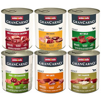Produktbild von animonda GranCarno Adult Nassfutter Kräftige Variation II - 6 x 800 g