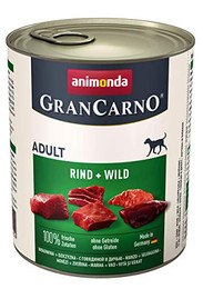 Produktbild von Animonda GranCarno Adult Nassfutter Rind & Wild - 6 x 800 g