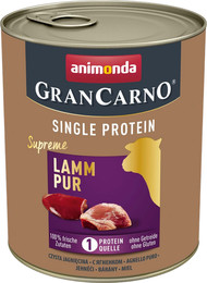 Produktbild von Animonda GranCarno Adult Single Protein Lamm Pur - 6 x 800 g