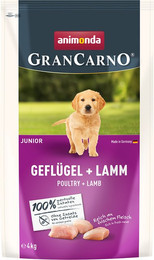 Produktbild von animonda GranCarno Junior Trockenfutter Geflügel + Lamm - 4 kg