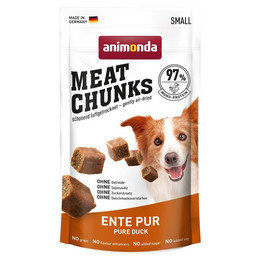 Produktbild von animonda GranCarno Meat Chunks Adult Ente pur - 6 x 60 g