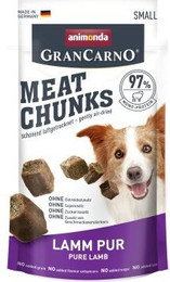 Produktbild von animonda GranCarno Meat Chunks Adult Lamm - 8 x 60 g