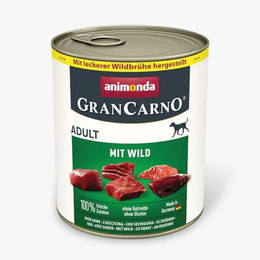 Produktbild von Animonda GranCarno Original Adult Hirsch Nassfutter - 800 g