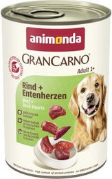 Produktbild von animonda GranCarno Original Nassfutter Hund Adult Rind und Entenherzen - 24 x 400 g