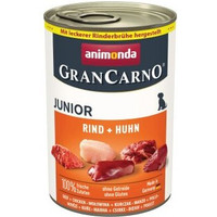 Produktbild von animonda GranCarno Original Nassfutter Hund Junior Rind und Huhn - 24 x 400 g