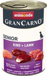 Produktbild von Animonda GranCarno Senior Rind und Lamm - 6 x 400 g