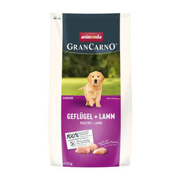 Produktbild von animonda GranCarno Trockenfutter Junior Geflügel+Lamm | 2 x 12 kg