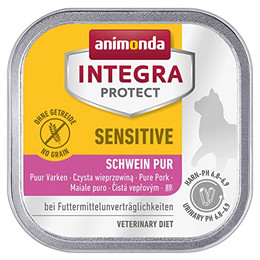 Produktbild von Animonda Integra Protect Adult Sensitive Schwein pur - 16 x 100 g