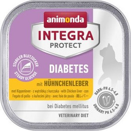 Produktbild von animonda Integra Protect Diabetes Hühnchenleber - 16 x 100 g