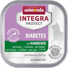 Produktbild von animonda Integra Protect Diabetes Kaninchen - 16 x 100 g