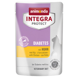Produktbild von animonda INTEGRA PROTECT Diabetes mit Huhn - 24 x 85 g