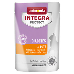 Produktbild von animonda INTEGRA PROTECT Diabetes mit Pute - 24 x 85 g