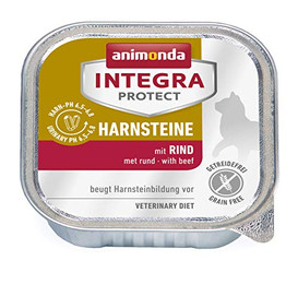 Produktbild von Animonda Integra Protect Harnsteine Nassfutter für Katzen mit Rind - 16 x 100 g
