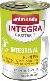 Produktbild von animonda Integra Protect Intestinal 400g Hundenassfutter Sparpaket 12 x 400 Gramm Huhn pur