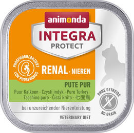 Animonda Integra Protect Nieren Katzenfutter - Schälchen - Pute - 16 x 100 g – Bild 1 von 2