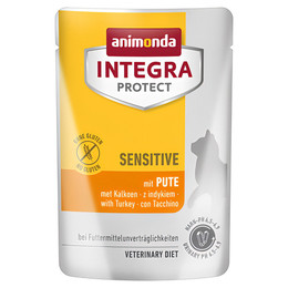 Produktbild von animonda INTEGRA PROTECT Sensitive mit Pute - 24 x 85 g