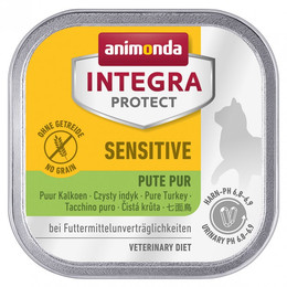 Produktbild von Animonda Integra Protect Sensitive Pute pur Katzenfutter - 16 x 100 g