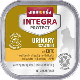 Produktbild von Animonda Integra Protect Urinary Oxalat mit Ente - 16 x 100 g