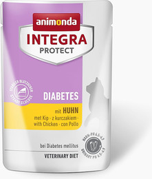 Produktbild von Animonda Integra Sparpaket 48 x 85g Protect Diabetes Huhn