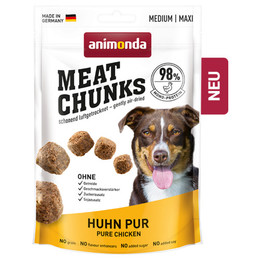 Produktbild von animonda Meat Chunks Adult Huhn pur - 6 x 80 g