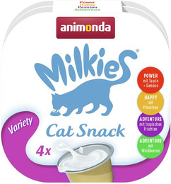 Produktbild von animonda Milkies Kapseln 4 x 15g Multipack Katzensnack ZOO variety sp 15
