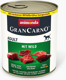 Produktbild von animonda Sparpaket 12x800g Adult Wild Gran Carno