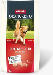 Produktbild von Animonda Sparpaket 2 x 12kg Adult Geflügel+Rind GranCarno
