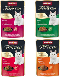 Produktbild von animonda Vom Feinsten Adult Feine Vielfalt mit Filets - 8 x 85 g