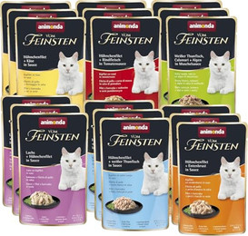 Produktbild von animonda Vom Feinsten Adult Filet Kreationen Katzennassfutter - 18 x 50 g