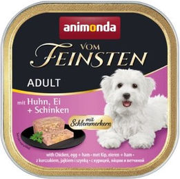 Produktbild von animonda Vom Feinsten Adult Huhn, Ei & Schinken mit Schlemmerkern - 22 x 150 g
