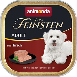Produktbild von animonda Vom Feinsten Adult Hundefutter mit Hirsch - 6 x 150 g