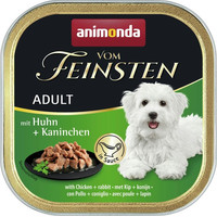 Produktbild von animonda Vom Feinsten Adult in Sauce Hundenassfutter Huhn und Kaninchen - 44 x 150 g