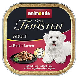 Produktbild von Animonda Vom Feinsten Adult in Sauce mit Rind und Lamm - 22 x 150 g