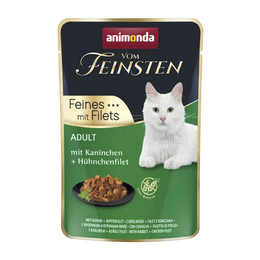 Produktbild von Animonda Vom Feinsten Adult Kaninchen und Hühnchenfilet - 18 x 85 g