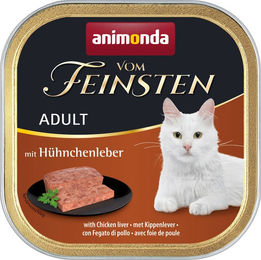 Animonda vom Feinsten Adult Katzenfutter - Schälchen - Hühnerleber - 32 x 100 g – Bild 1 von 2