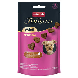 Produktbild von animonda vom Feinsten Adult Mini Bites Huhn mit Wild & Apfel - 10 x 50 g