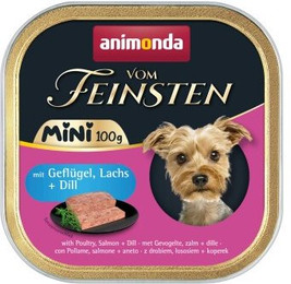 Produktbild von animonda Vom Feinsten Adult Mini Geflügel & Lachs - 32 x 100 g