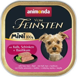 Produktbild von animonda Vom Feinsten Adult Mini Kalb & Schinken - 32 x 100 g