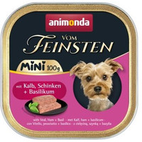 Produktbild von animonda Vom Feinsten Adult Mini Kalb & Schinken - 32 x 100 g